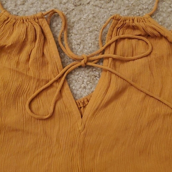 Anthropologie Staring At Stars Lace Trim Cami Tank Top - XS - Picture 8 of 11